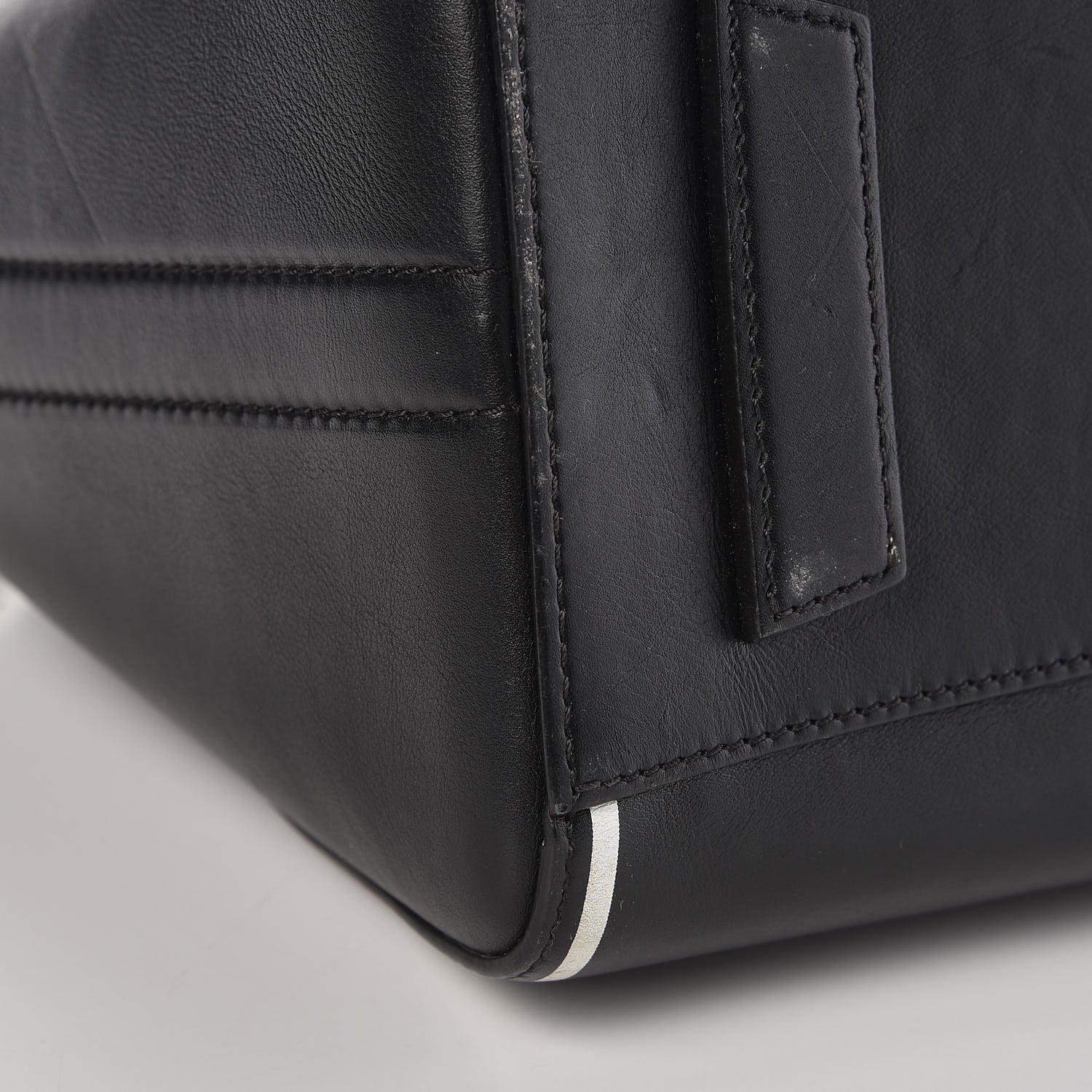 Givenchy Calfskin Small Contrasted Frame Antigona Black 12 of 16