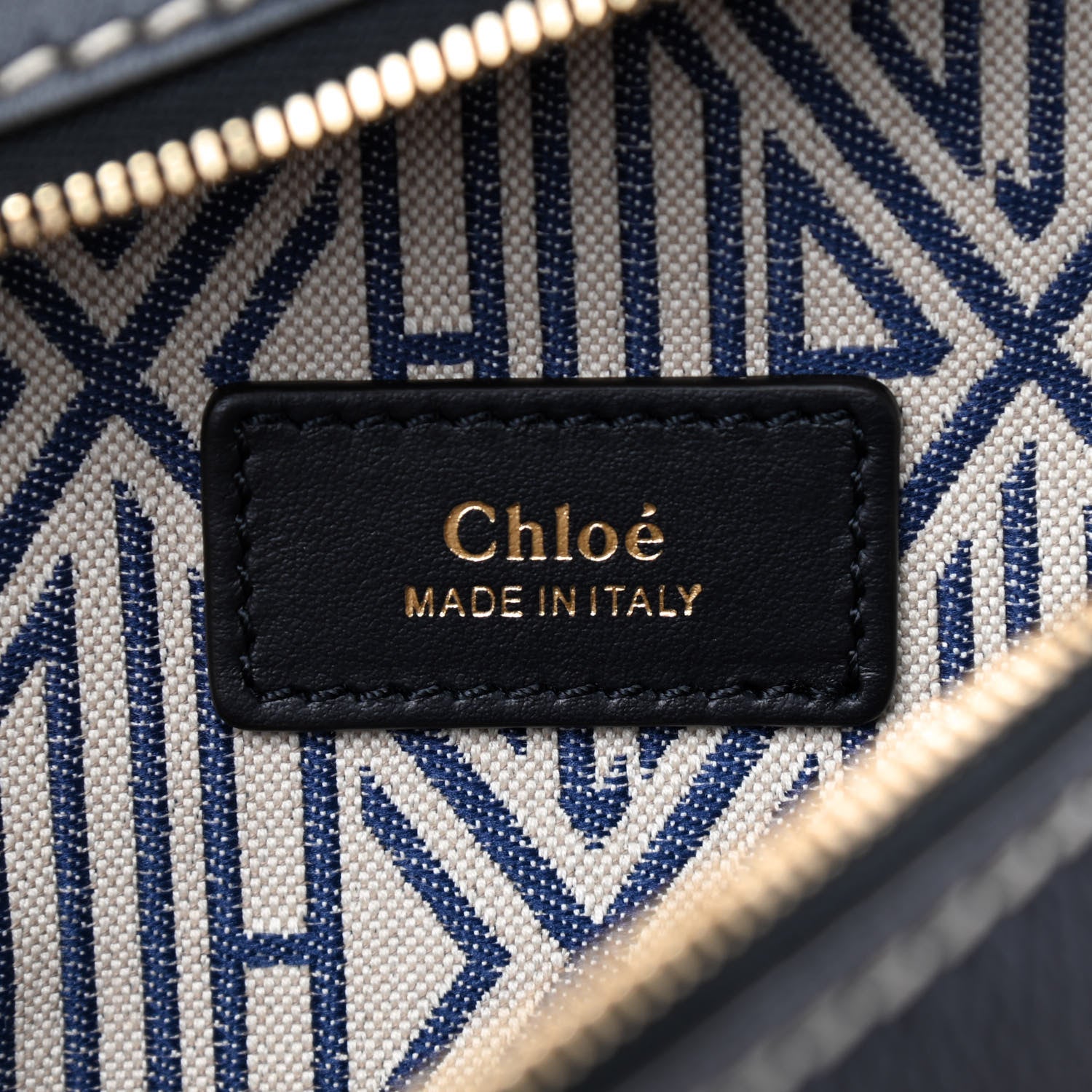 Chloe Calfskin Small Daria Full Blue 6 of 9