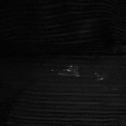 Prada Tessuto Nylon Soft Calf Tote Black 9 of 53