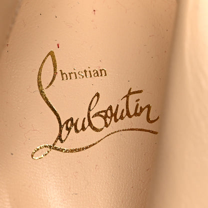 Christian Louboutin Veau Velours Turela 85 Ankle Boots 41.5 Tempete 7 of 7