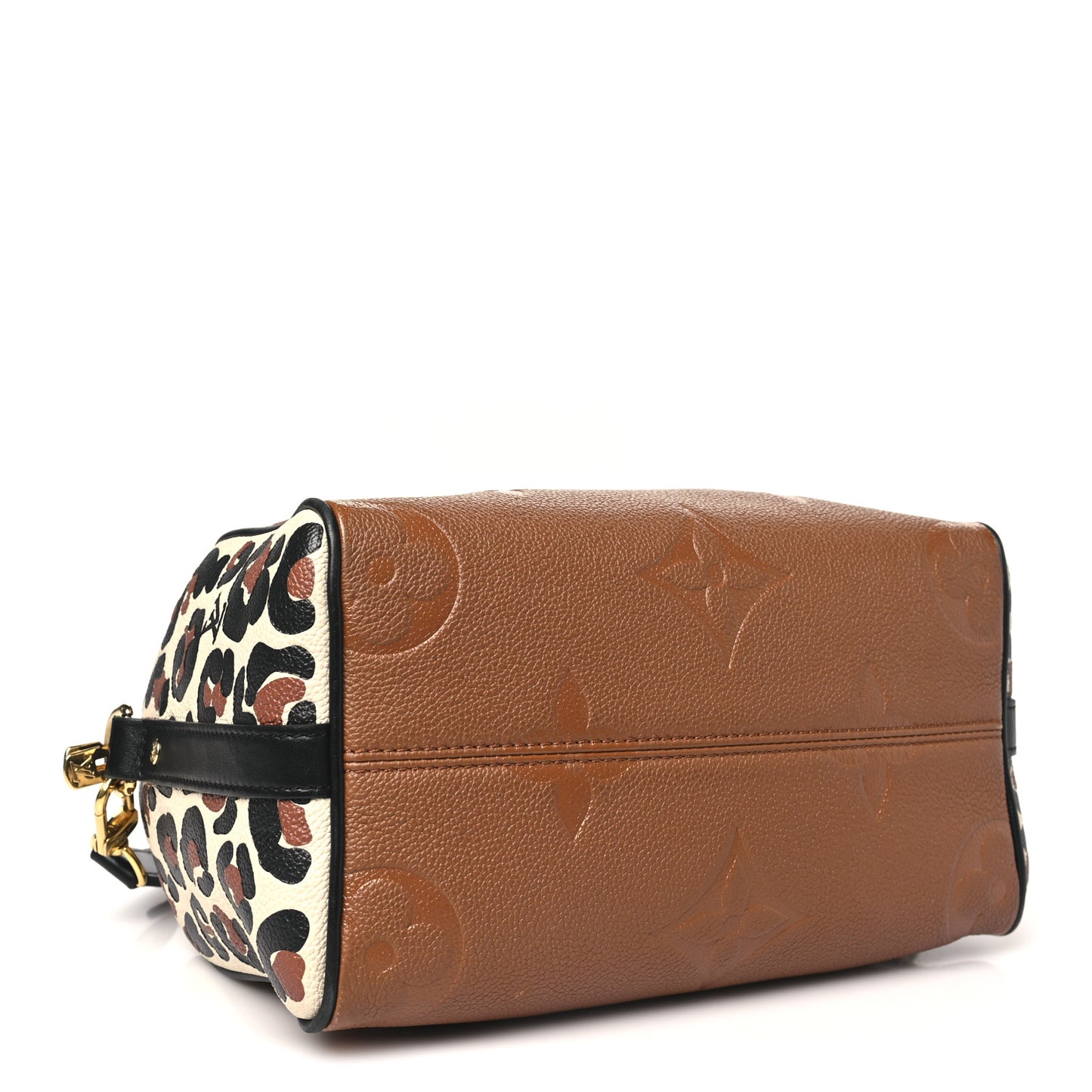 Empreinte Monogram Giant Wild At Heart Speedy Bandouliere 25 Caramel