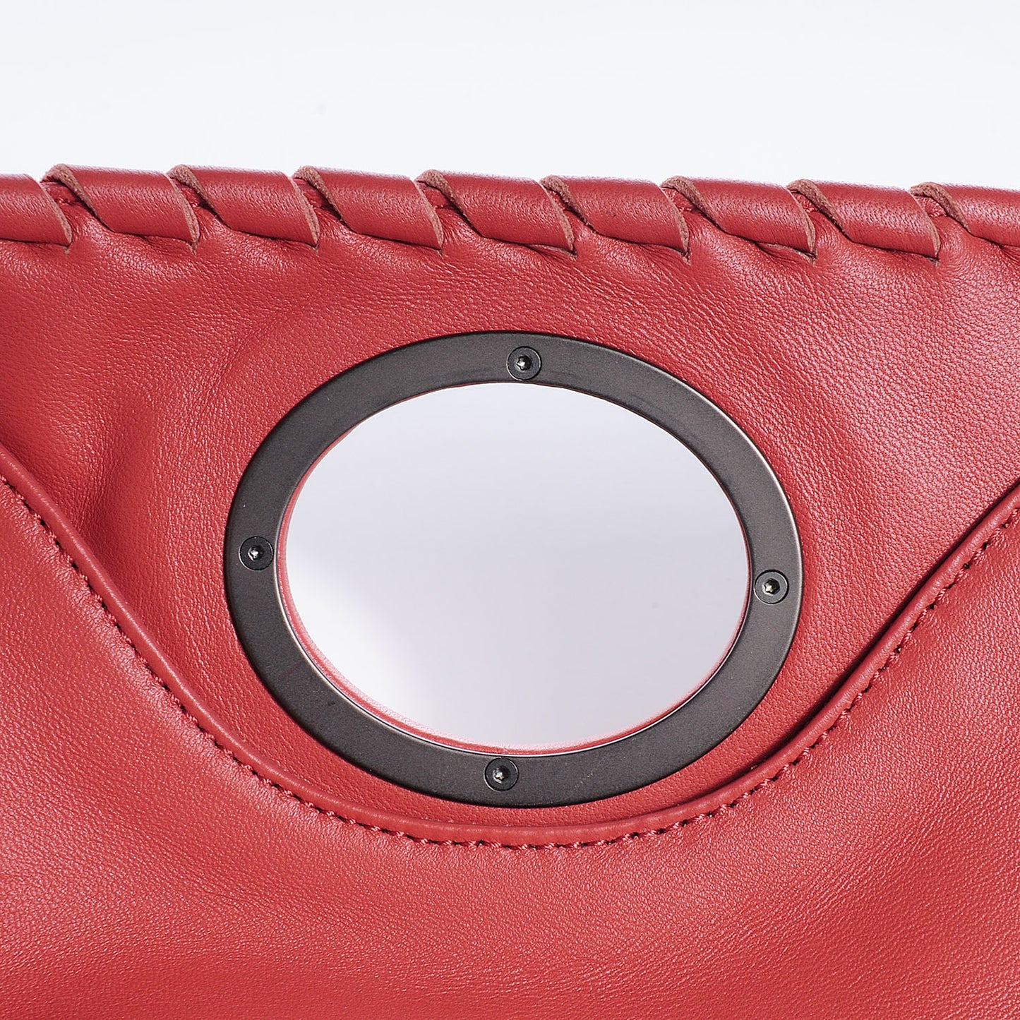 Nappa Intrecciato Turnlock Clutch Appia