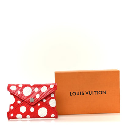 Louis Vuitton LV X YK Epi Small Kirigami Pochette Red White 9 of 9