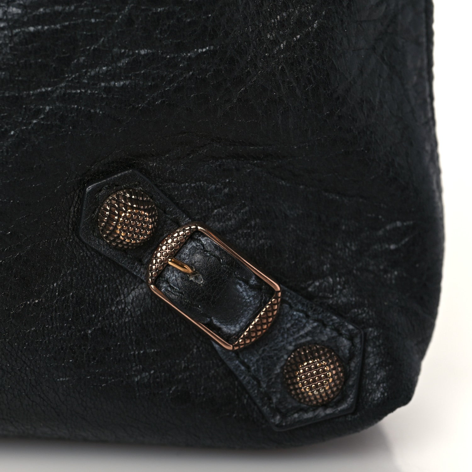 Balenciaga Agneau Giant 12 Rose Gold Hardware Mini Move On Black 11 of 13