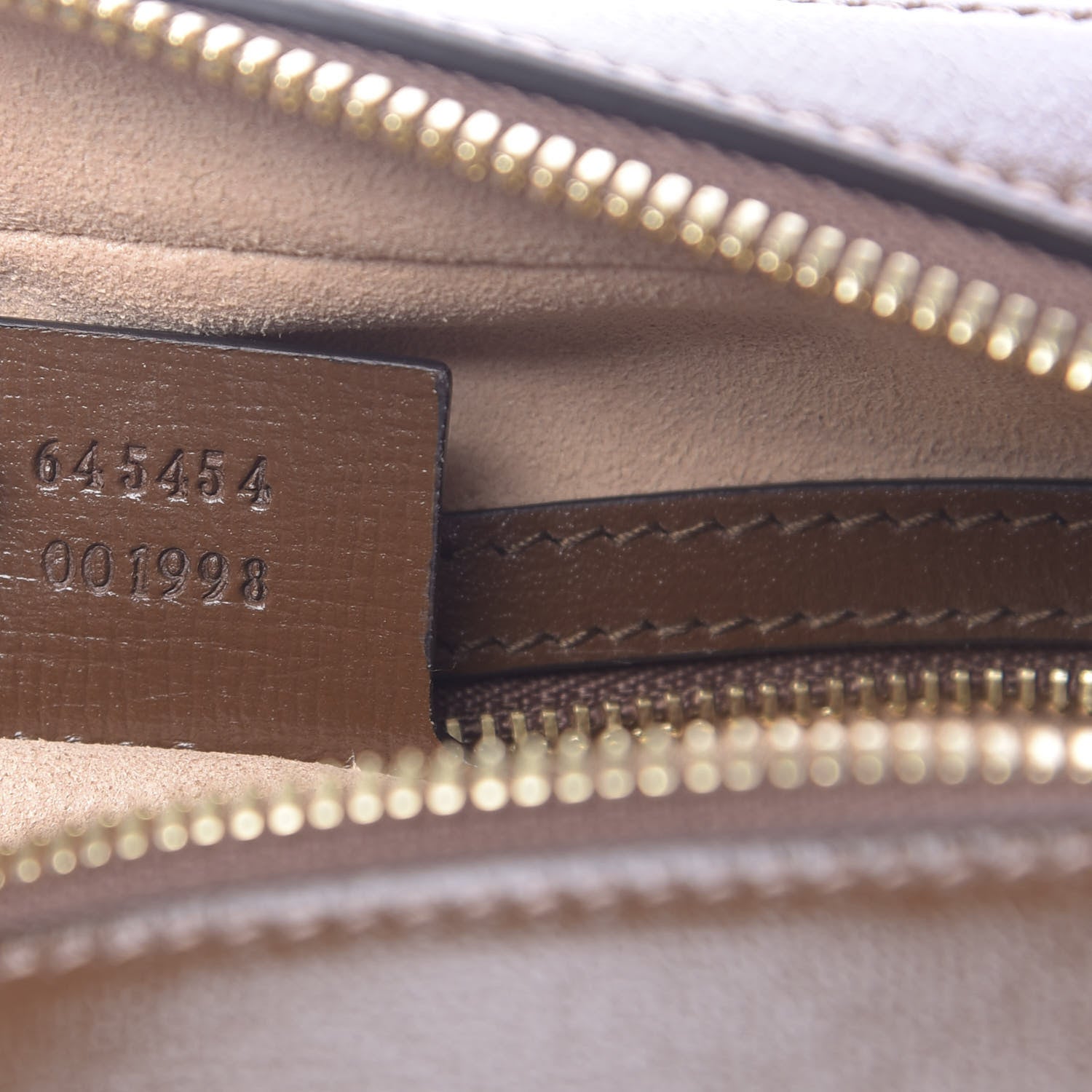 Gucci GG Supreme Monogram Small Horsebit 1955 Shoulder Bag Beige Brown Sugar 7 of 11