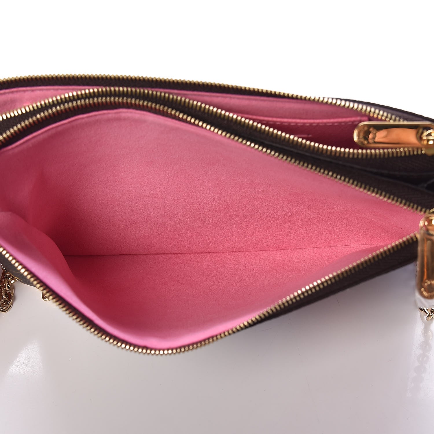 Louis Vuitton Monogram 2019 Christmas Animation Double Zip Pochette 5 of 10