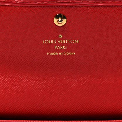 Louis Vuitton Epi Sarah Wallet Castillan Red 6 of 6
