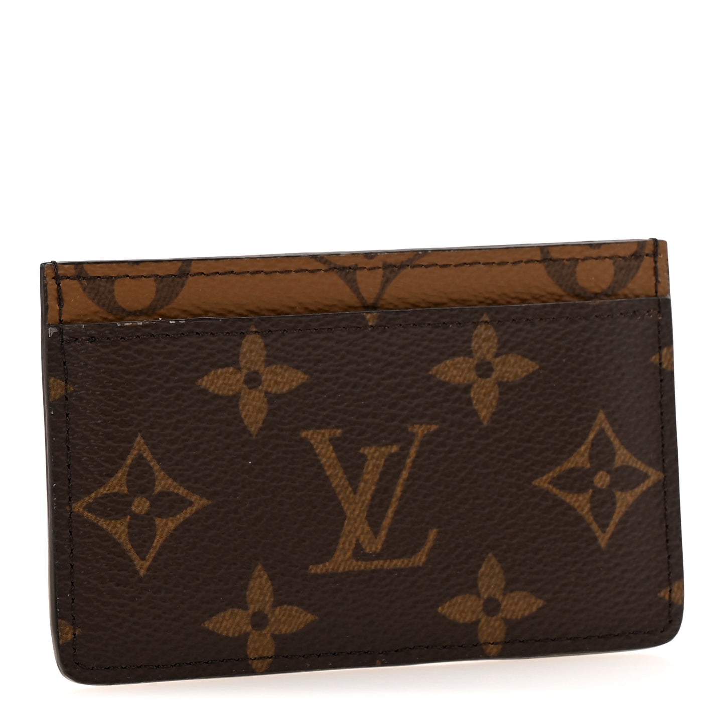 Reverse Monogram Card Holder