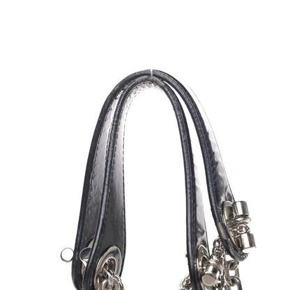 Christian Dior Patent Cannage Medium Le Trente Tote Black 5 of 5