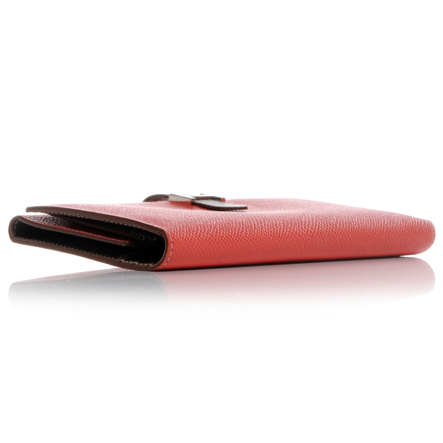 Epsom Bi Color Tri-Fold Bearn Wallet Etoupe Rose Jaipur