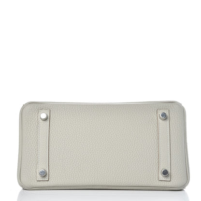 Hermes Togo Birkin 25 Gris Perle 6 of 33