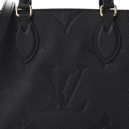 Louis Vuitton Empreinte Monogram Giant Onthego PM Black 11 of 12