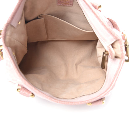 Louis Vuitton Denim Neo Cabby MM Rose 5 of 9