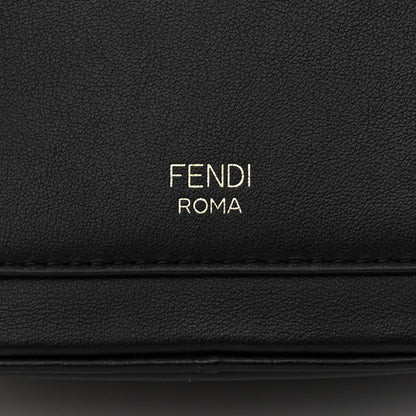 Fendi Vitello Grace Matte Mini O'Lock Camera Case Black 10 of 13