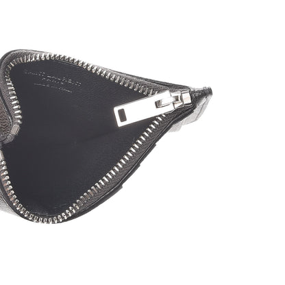 Saint Laurent Grained Calfskin 5 Fragments Zip Pouch Card Holder Dark Anthracite 5 of 8