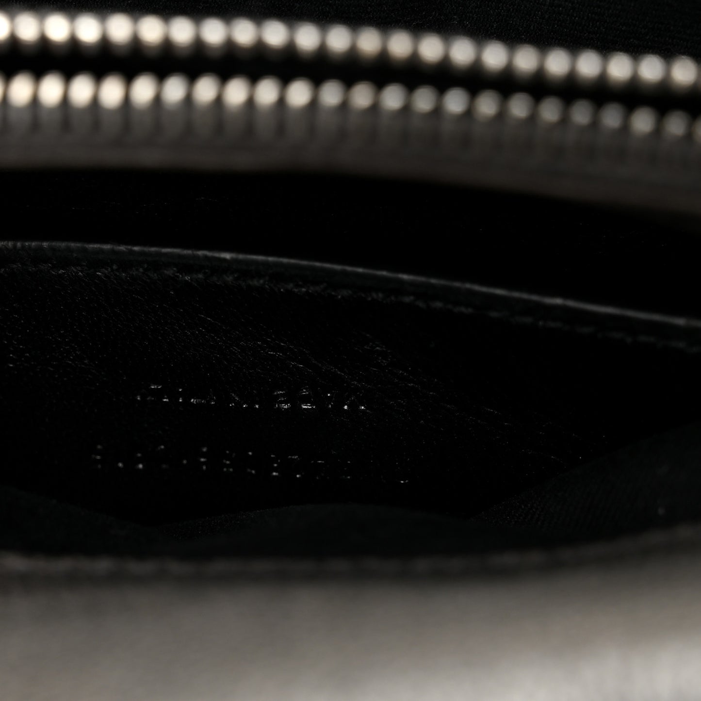 Sheepskin Matelasse Chevron Monogram Medium College Bag Asphalt