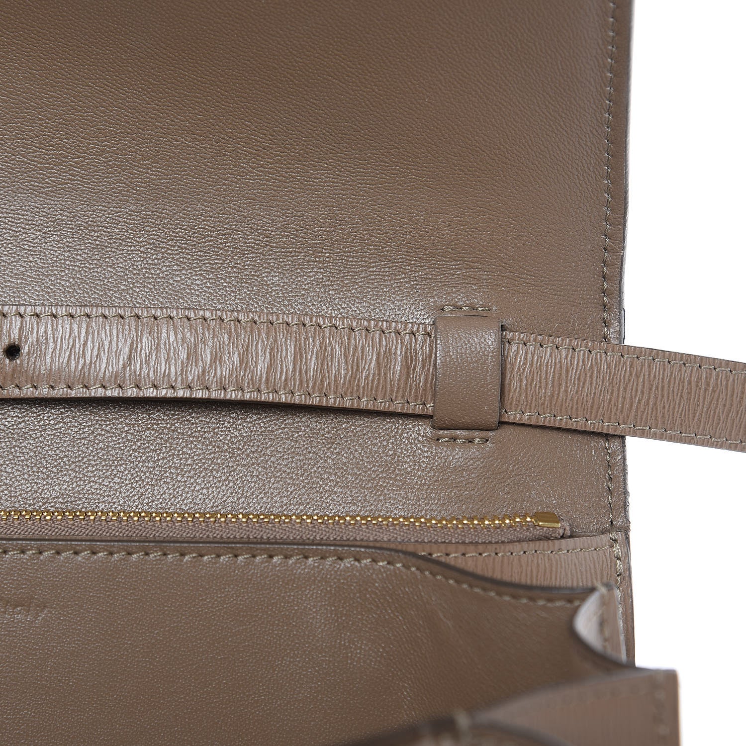 Celine Liege Calfskin Medium Classic Box Flap Bag Taupe 13 of 14