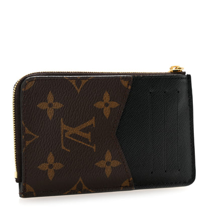 Louis Vuitton Monogram Recto Verso Card Holder Black 3 of 9