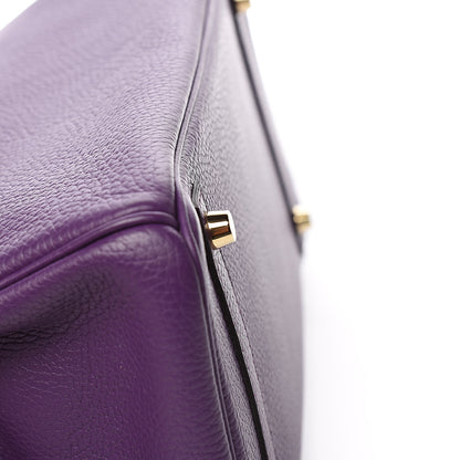 Hermes Togo Birkin 30 Ultraviolet 28 of 33