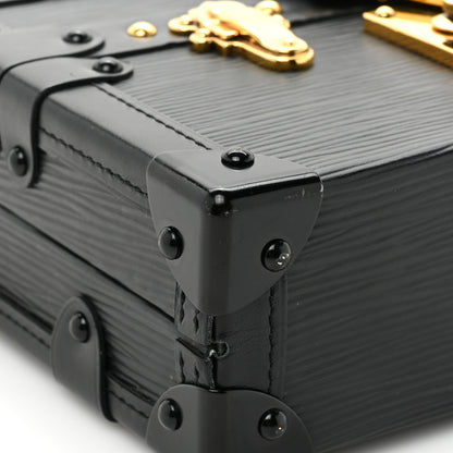 Louis Vuitton Epi Petite Malle Black 12 of 16
