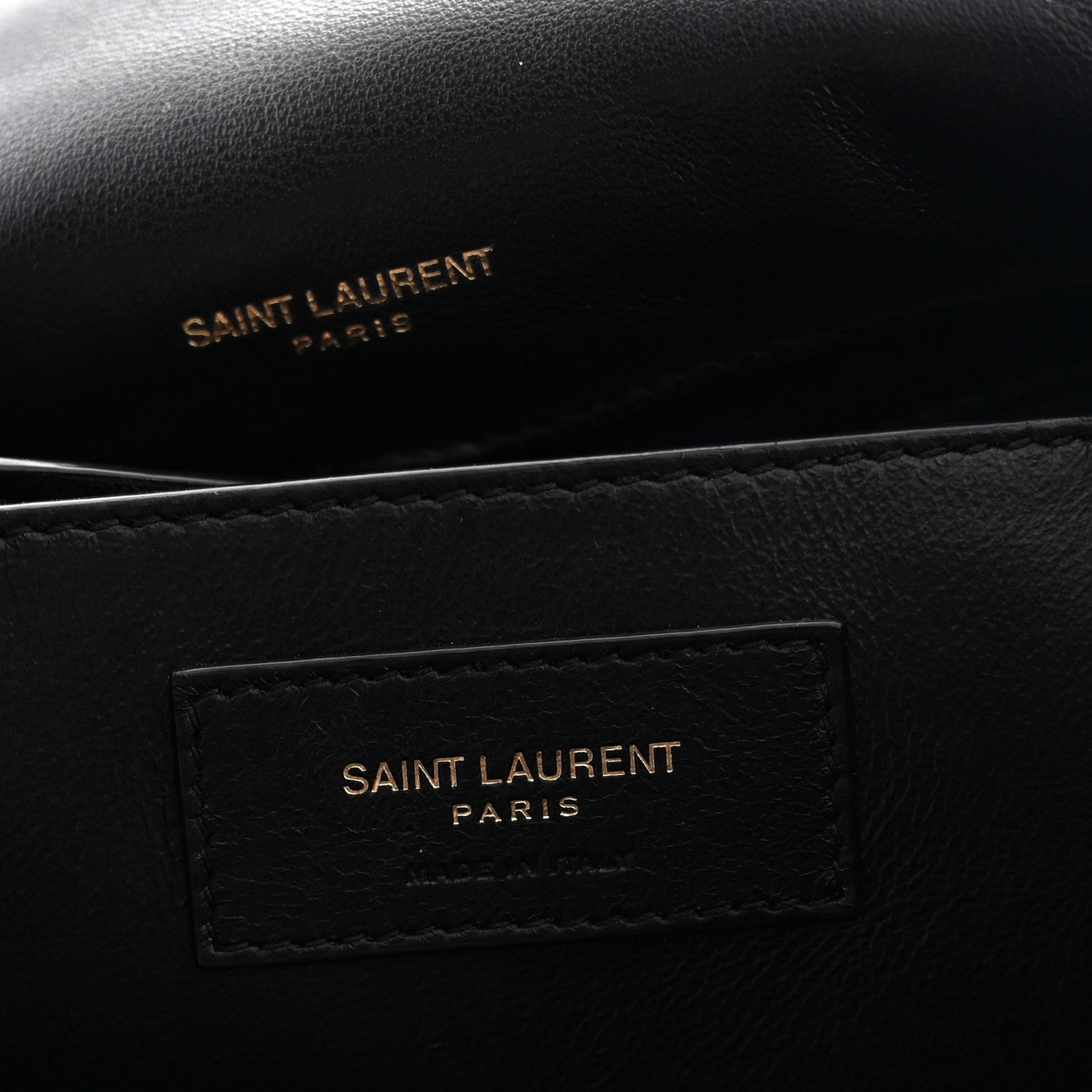 Saint Laurent Lambskin Matelasse Monogram Small Jamie 4.3 Black 6 of 11