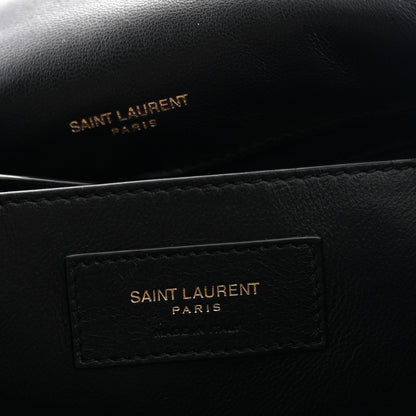 Saint Laurent Lambskin Matelasse Monogram Small Jamie 4.3 Black 6 of 11