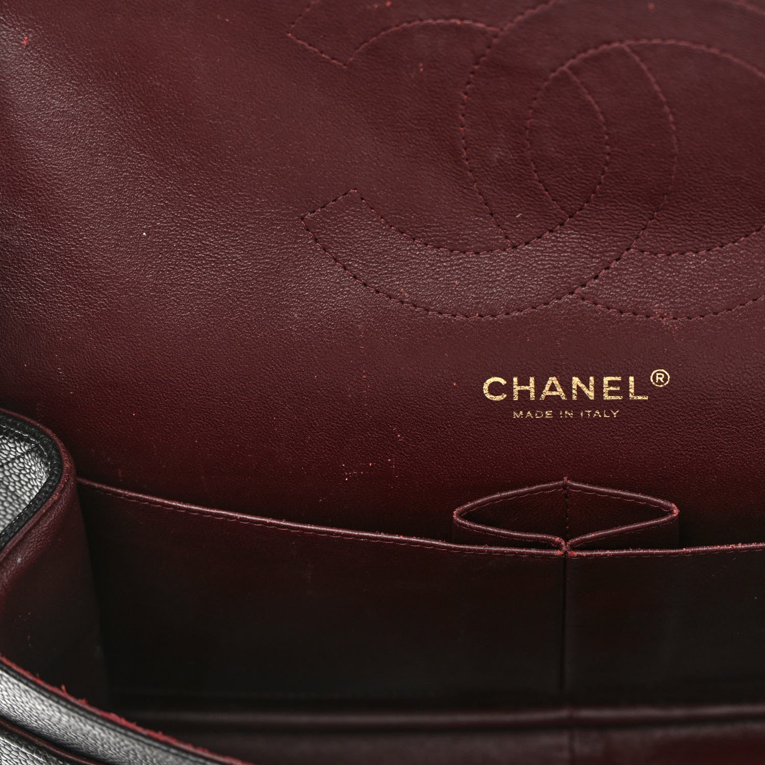Chanel Caviar Quilted Jumbo Double Flap Black 11 of 15