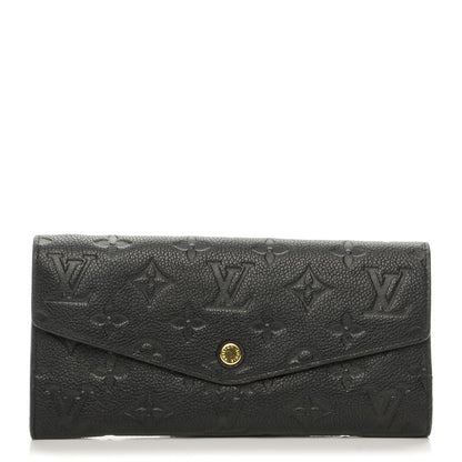 Louis Vuitton Empreinte Curieuse Wallet Black 1 of 8