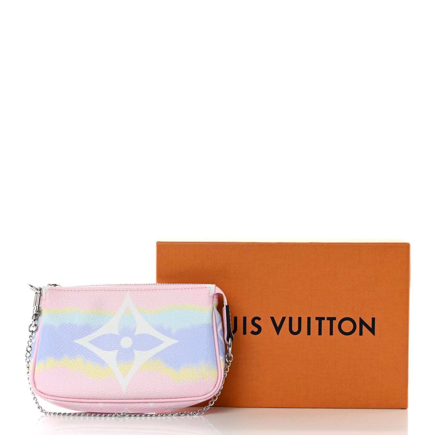 Louis Vuitton Monogram Escale Mini Pochette Accessories Pastel 9 of 9