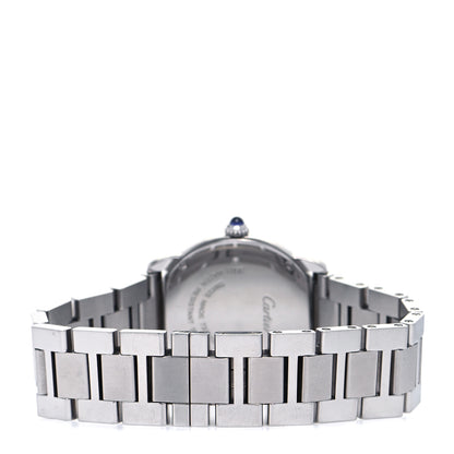 Cartier Stainless Steel 29mm Ronde Solo Quartz Watch 3 of 4