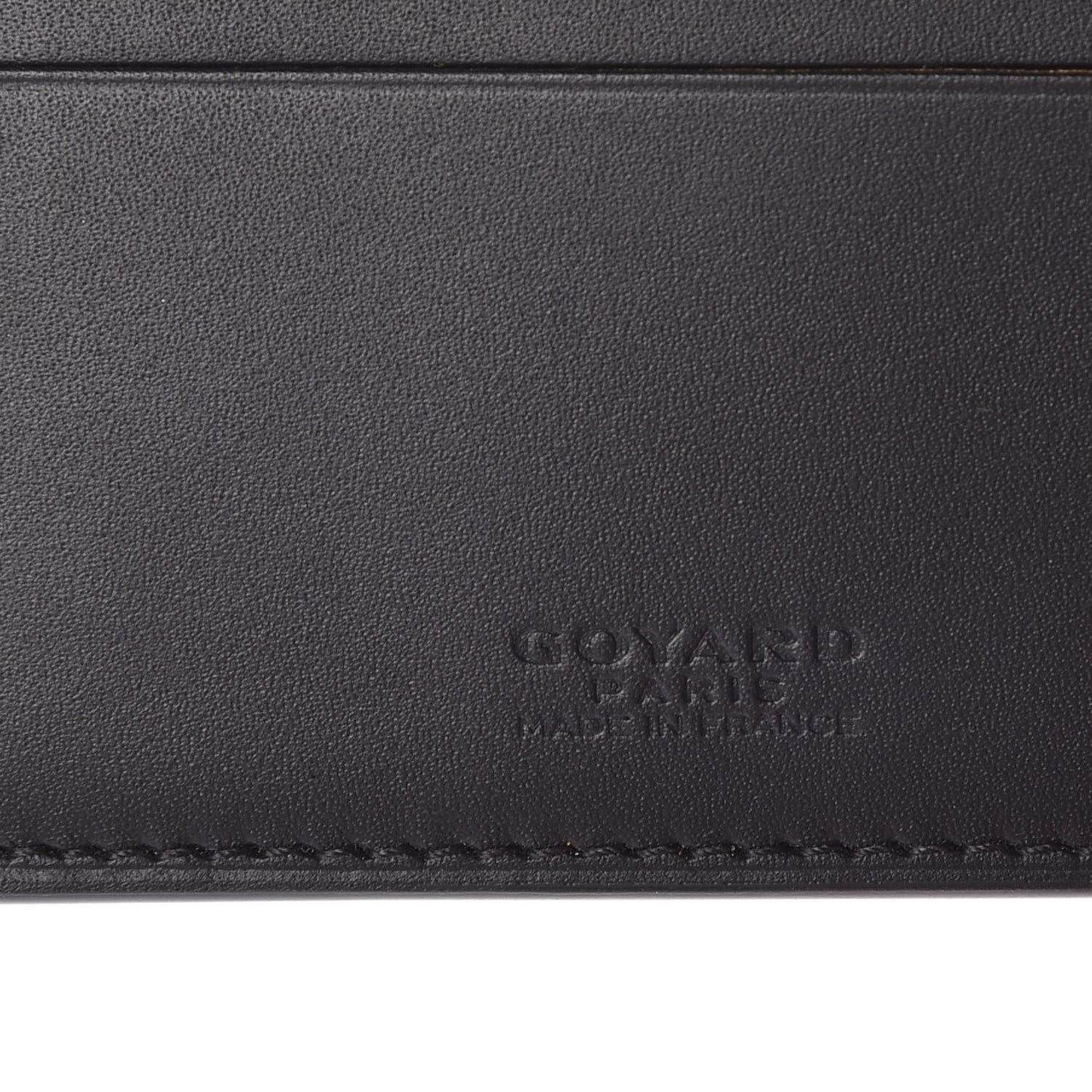 Goyardine Bi-Fold Wallet Black