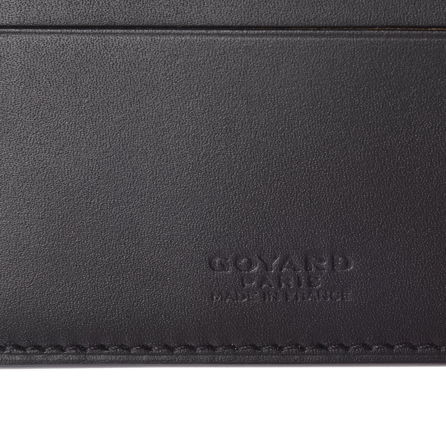Goyard Goyardine Bi-Fold Wallet Black 6 of 8