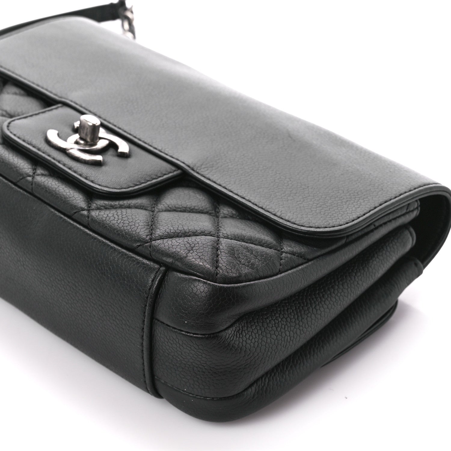 Chanel Caviar All About Flap Bag Black 11 of 11