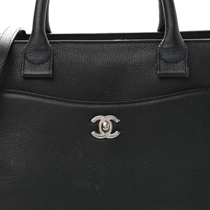 Chanel Grained Calfskin Small Neo Executive Shopper Tote Black 8 of 17