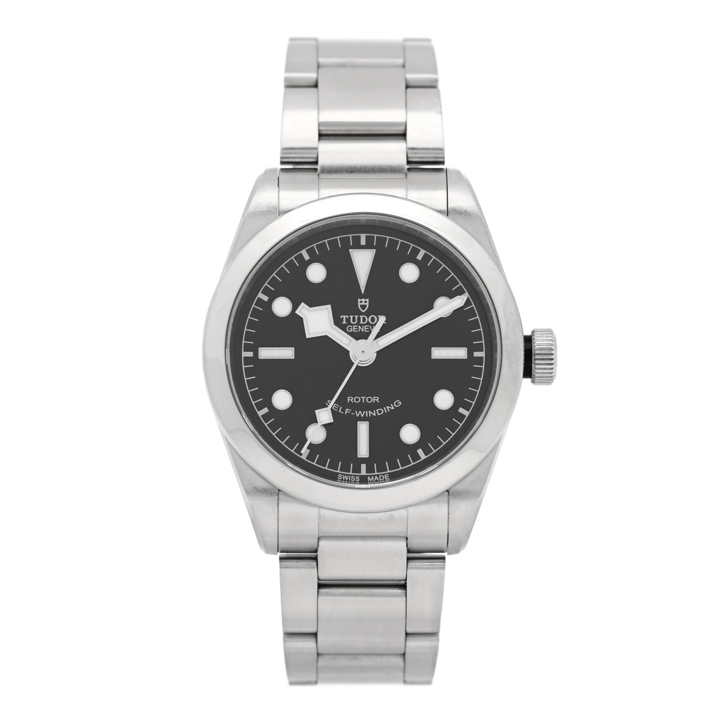 Stainless Steel 36mm Black Bay Automatic Watch Black 79500