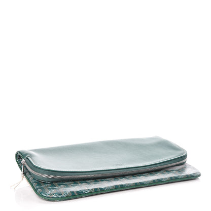 Goyard Goyardine Sainte Marie Soft Clutch Green 5 of 9