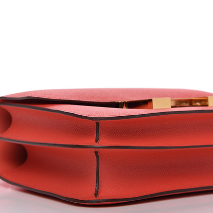 Hermes Epsom Constance 24 Rose Jaipur 6 of 9