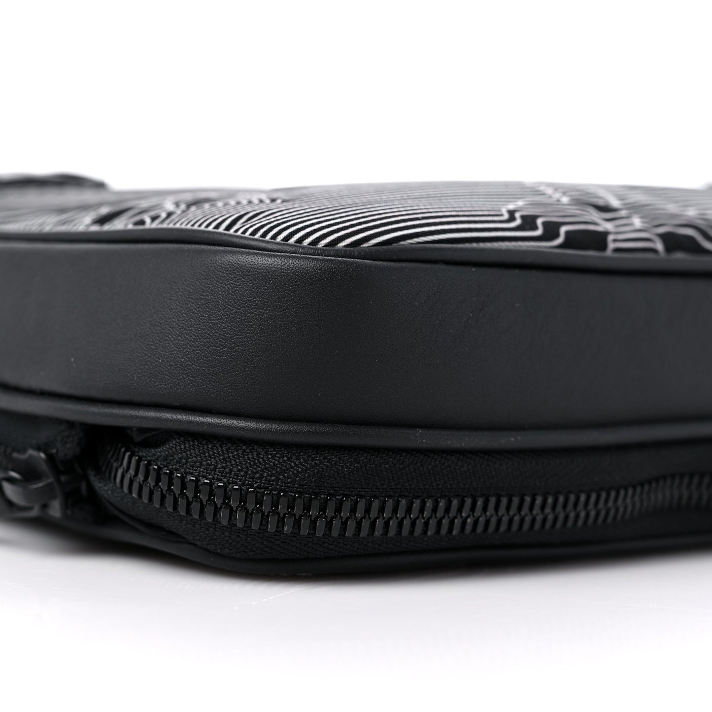 Calfskin Monogram 2054 Capsule Expandable Messenger Grey Black