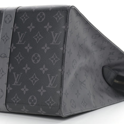 Louis Vuitton Monogram Eclipse Cabas Zippe GM Black 8 of 8