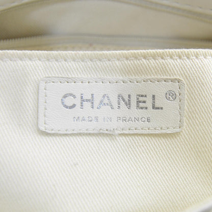 Chanel Lambskin Icons Secret Label Medium Flap White 7 of 12