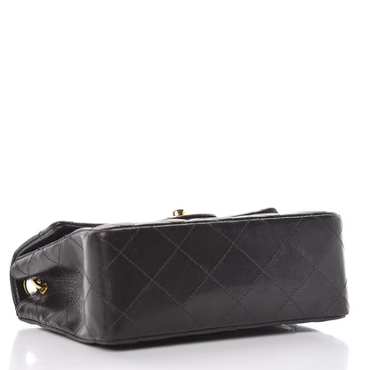 Chanel Lambskin Quilted Mini Square Flap Black 4 of 17