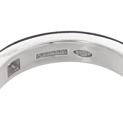 Bulgari Platinum Diamond Marry Me Band Ring  49 4.75 4 of 4