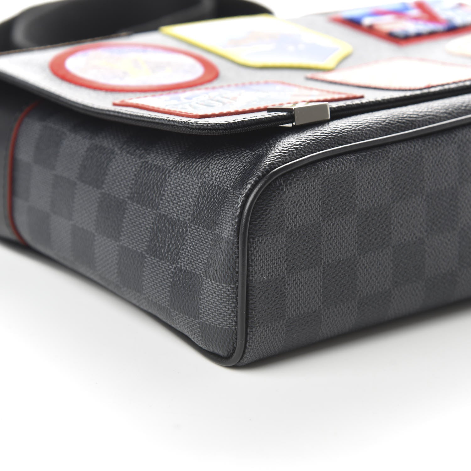 Louis Vuitton Damier Graphite Alps District PM 6 of 9