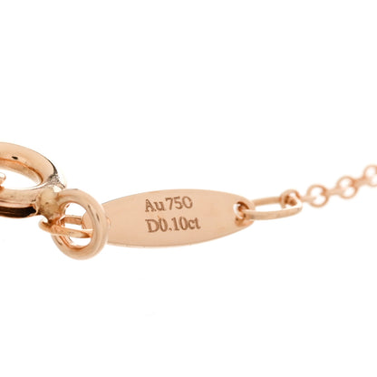 Tiffany 18K Rose Gold Diamond .10ct Elsa Peretti Diamonds by the Yard Bracelet 3 of 9