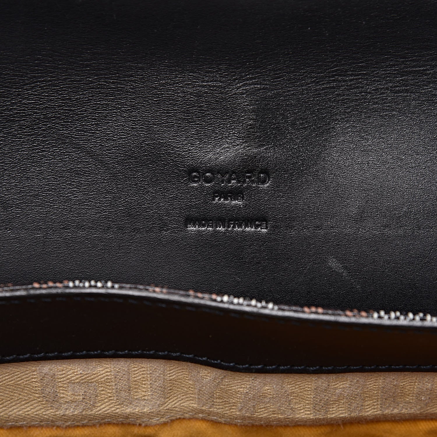 Goyard Chevron Grand Blue MM Black 6 of 19