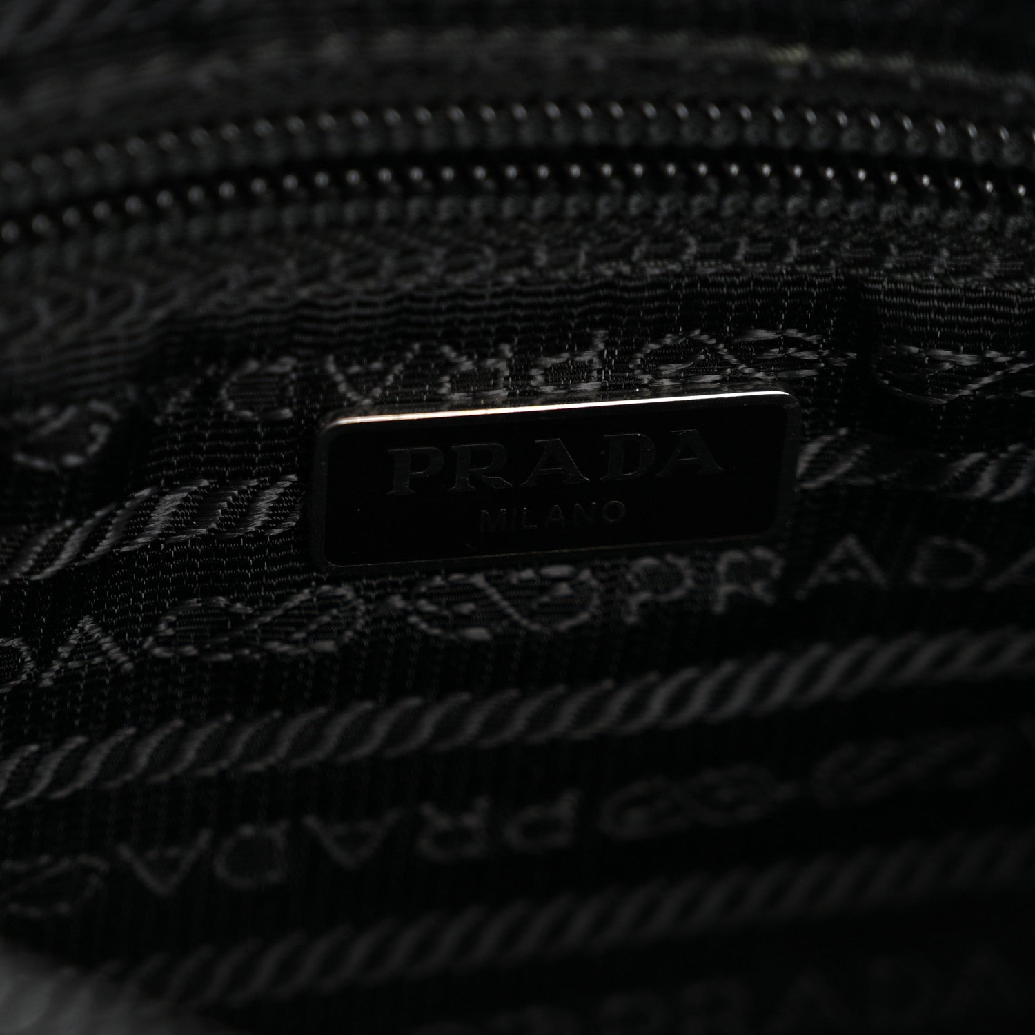 Prada Re-Nylon Vela Pouch Black 6 of 11
