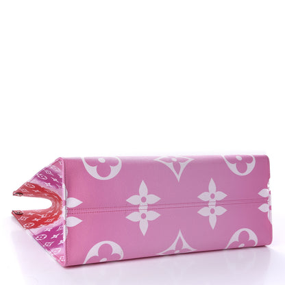 Louis Vuitton Monogram Escale Onthego GM Rouge 5 of 11