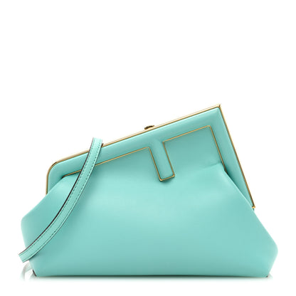 Fendi Shiny Nappa Small Fendi First Spring Turquoise 1 of 11