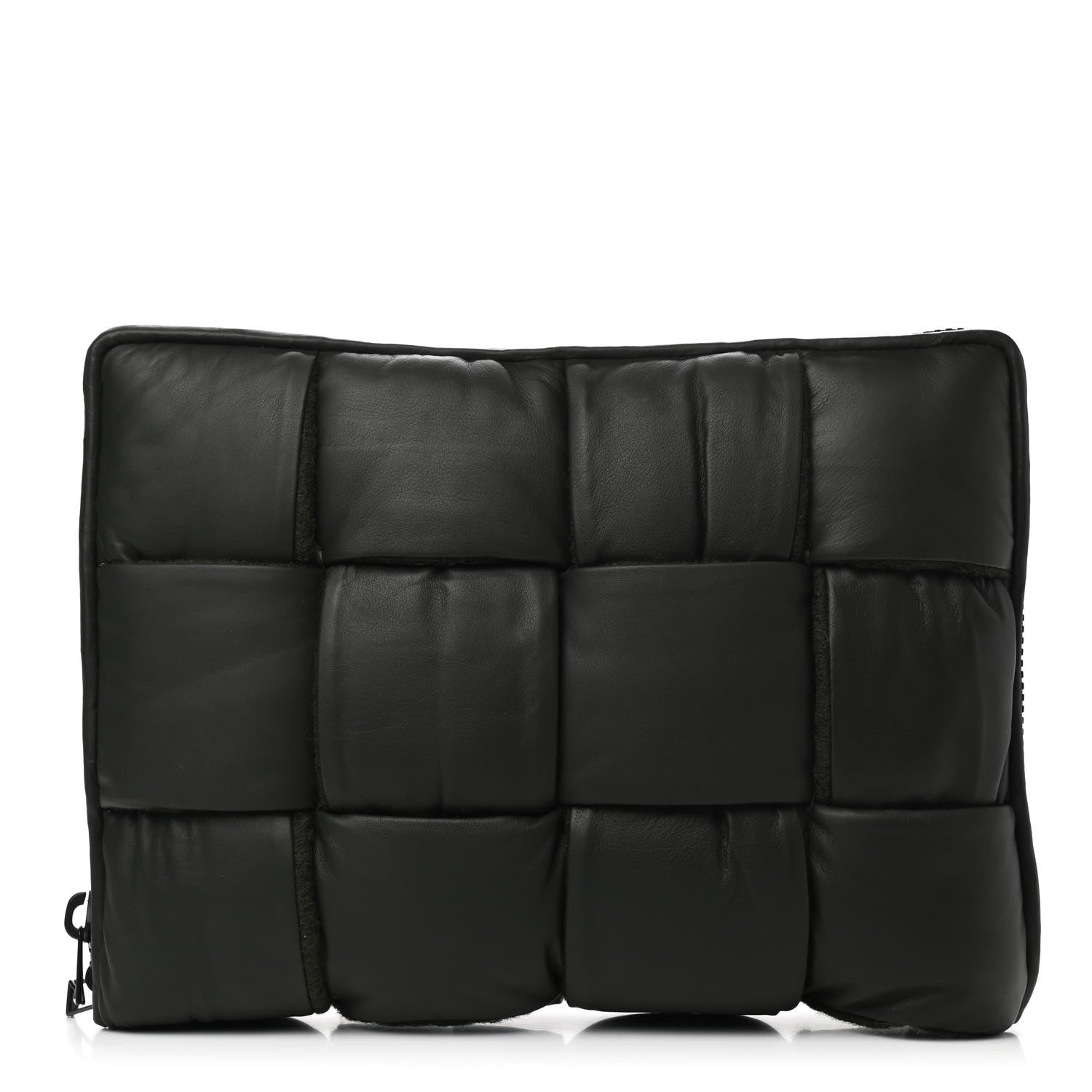 Bottega Veneta Calfskin Maxi Intrecciato Puffy Laptop Pouch Camping 1 of 9