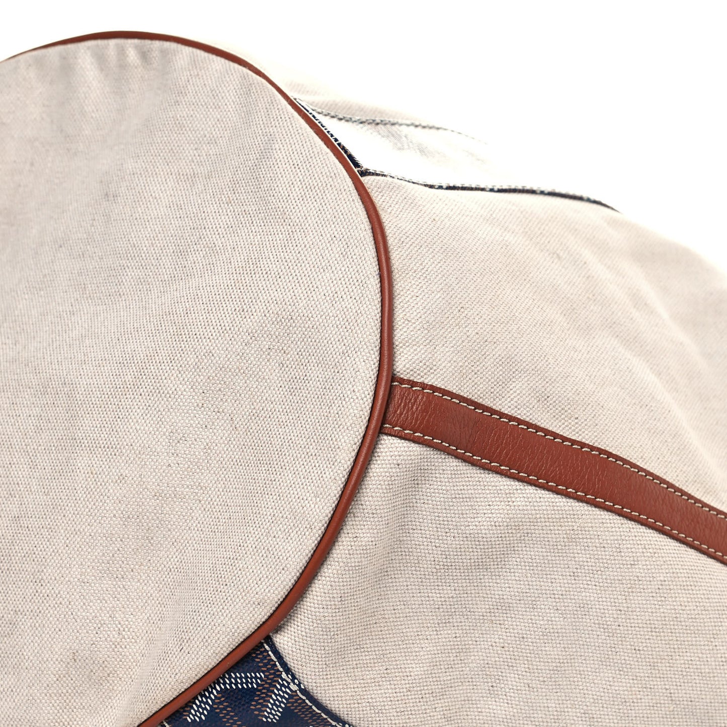 Goyardine Reversible Belharra Navy Gold